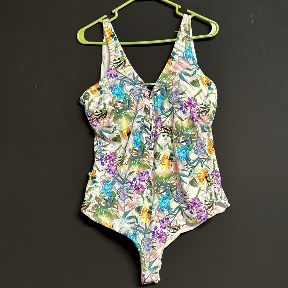 Coastal Waves‎ Floral Swimsuit